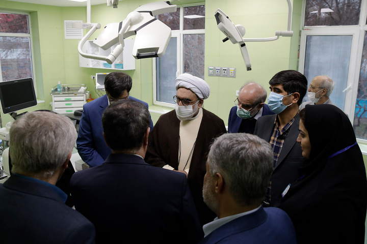 Imam Reza shrine launches eight health projects at Imam Reza Hospital 
