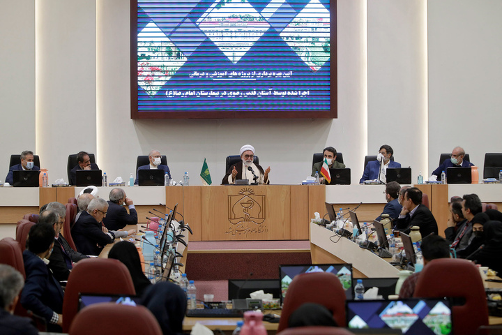 Imam Reza shrine launches eight health projects at Imam Reza Hospital 
