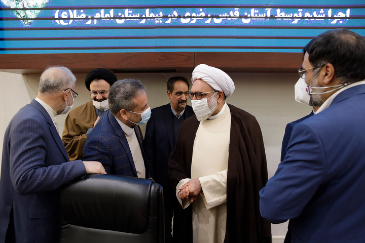 Imam Reza shrine launches eight health projects at Imam Reza Hospital 
