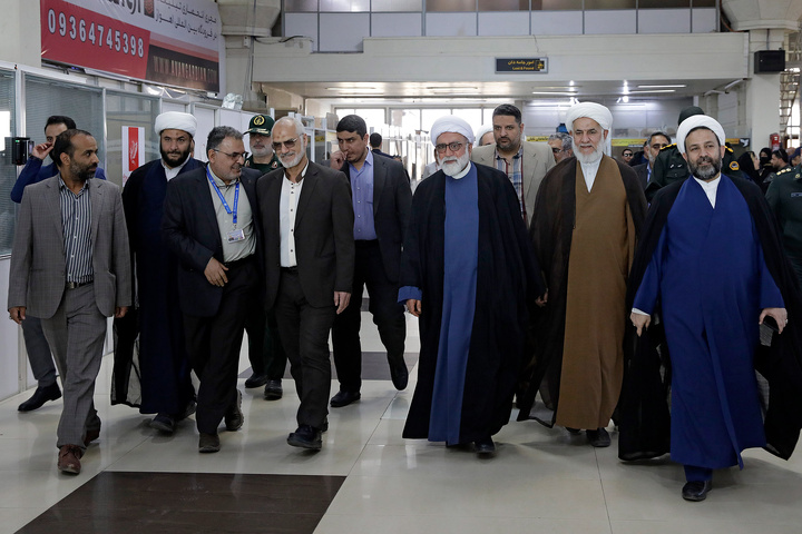 ورود تولیت آستان قدس رضوی به اهواز