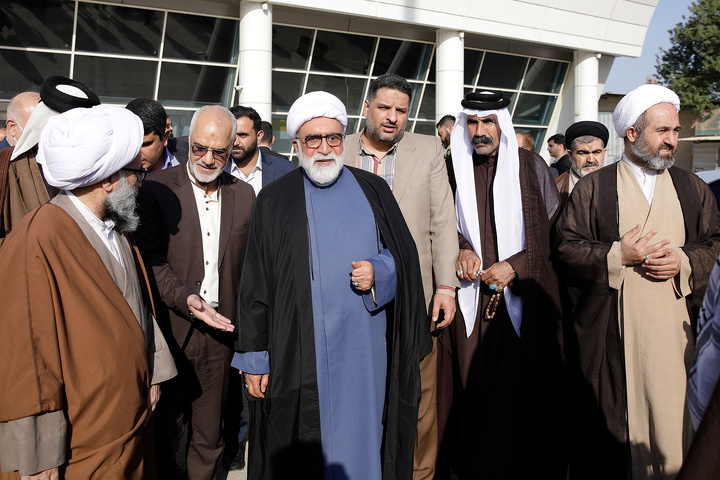 ورود تولیت آستان قدس رضوی به اهواز