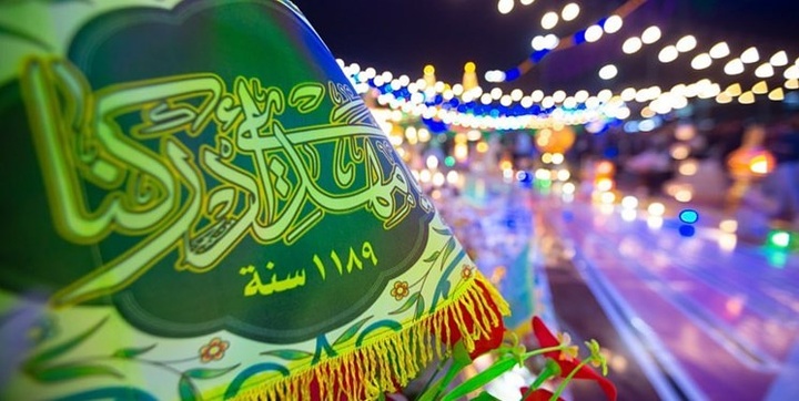 جشن تولد حضرت مهدی(عج) در کربلا با ۱۱۸۹ شمع+عکس و فیلم
