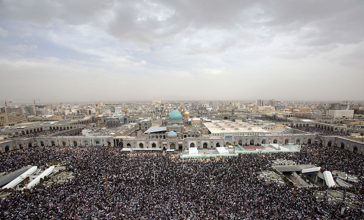 حرم امام رضا (ع) آماده بزرگترین جشن تحویل سال در حوزه تمدنی نوروز حرم امام رضا (ع) آماده بزرگترین جشن تحویل سال در حوزه تمدنی نوروز