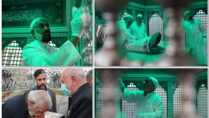 غبارروبی زیارتگاه مسافران جنوب ایران غبارروبی زیارتگاه مسافران جنوب ایران