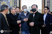 السفير الصيني لدى إيران يزور العتبة الرضوية المقدسة