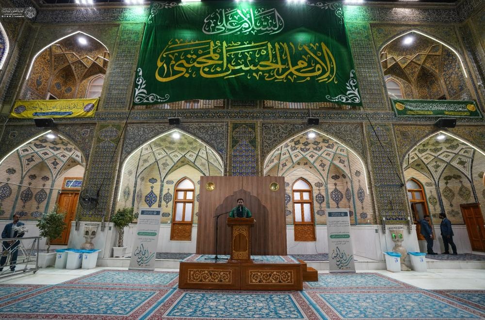 آستان مقدس علوی اولین جشنواره سالیانه شعر را به مناسبت ولادت امام حسن مجتبی (ع) برگزار کرد