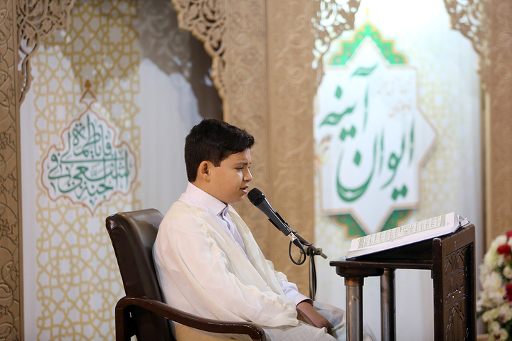 ترتیل‌خوانی قرآن کریم با حضور پرشور دانش آموزان