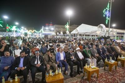 برگزاری مراسم ولادت حضرت امام حسن مجتبی (علیه السلام) در بین الحرمین به همت دو آستان قدس حسینی و عباسی
