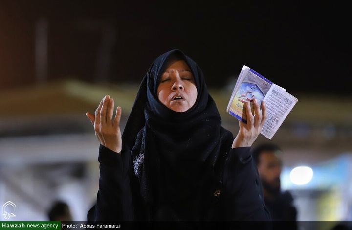 مواكب العزاء والزائرون يحيون ذكرى جرح المولى أمير المؤمنين(ع) في رحاب مرقده الطاهر