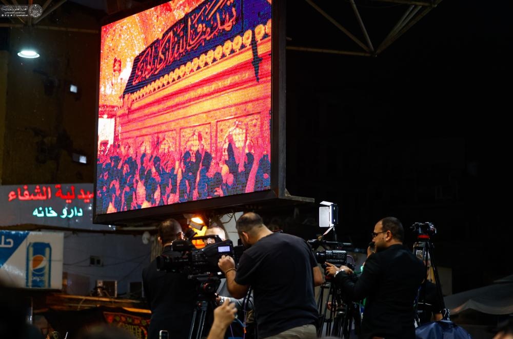 استفاده از تمام ظرفیت ها برای پوشش رسانه ای مراسم حرم علوی در شب و روز شهادت