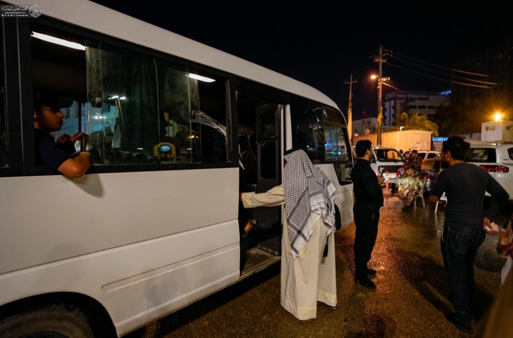 توسعه انواع خدمات حمل و نقل ماشینی عتبه علوی در ایام شهادت امیرالمؤمنین