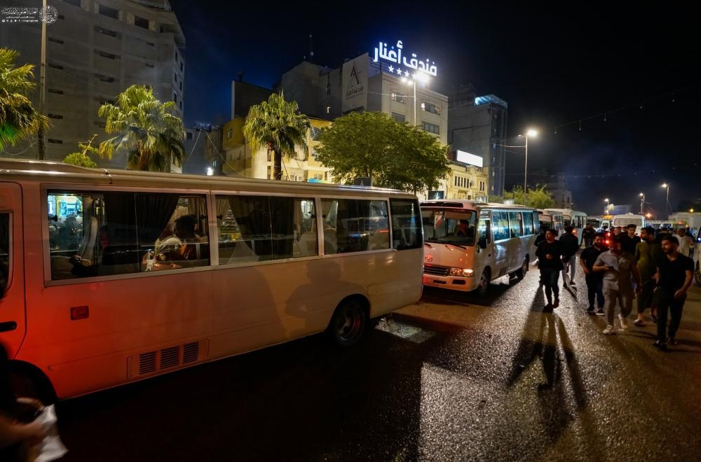 توسعه انواع خدمات حمل و نقل ماشینی عتبه علوی در ایام شهادت امیرالمؤمنین