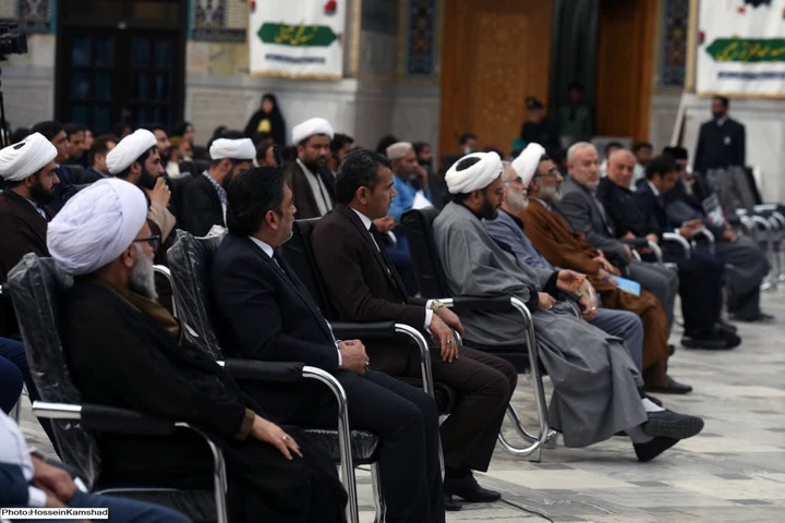مراسم روز قدس در صحن قدس حرم رضوی