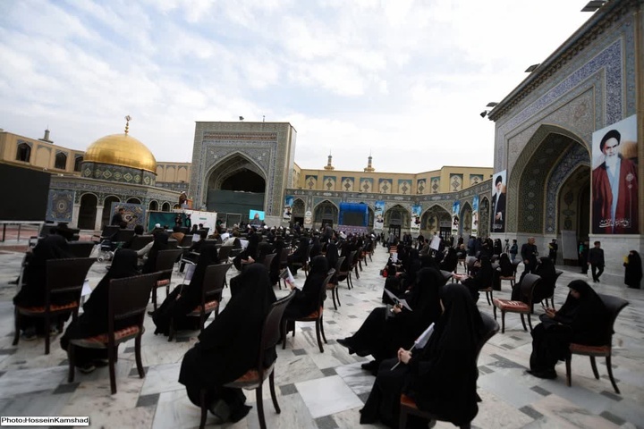 مراسم روز قدس در صحن قدس حرم رضوی