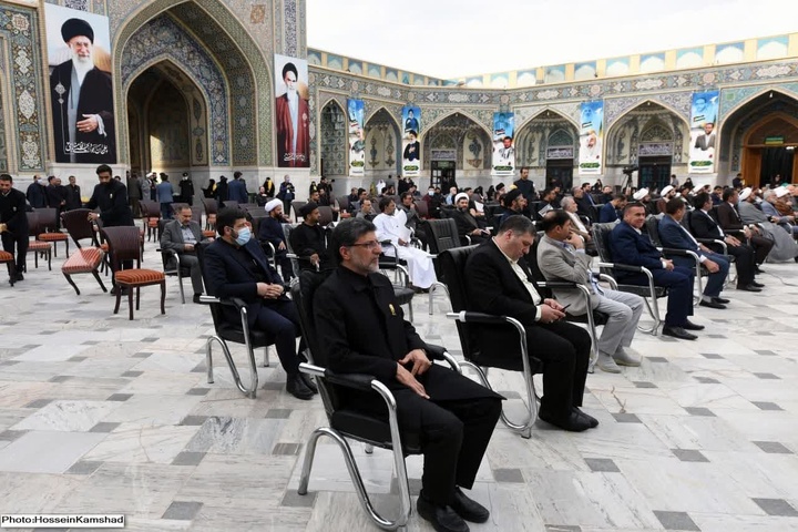 مراسم روز قدس در صحن قدس حرم رضوی