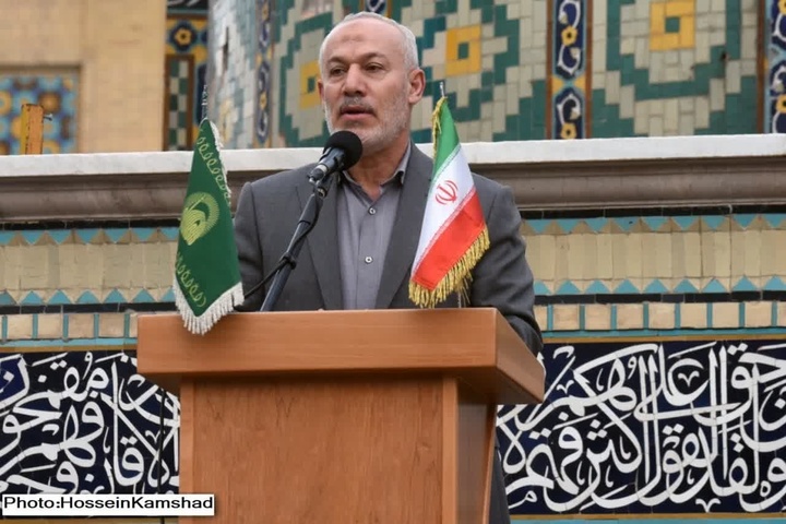 نقش مهم حرم رضوی در برانگیختن امت اسلام برای حمایت از مسجدالأقصی نقش مهم حرم رضوی در برانگیختن امت اسلام برای حمایت از مسجدالأقصی