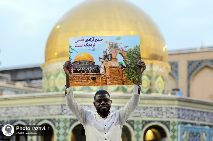 حاشیه نگاری عتبه نیوز از همایش بین المللی «قدس میراث مشترک ادیان» در صحن قدس رضوی