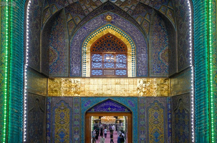 رونمایی از پروژه باب الامام الرضا علیه‌السلام در حرم امیرالمؤمنین