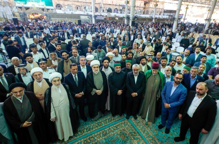 رونمایی از پروژه باب الامام الرضا علیه‌السلام در حرم امیرالمؤمنین