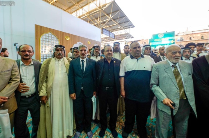 رونمایی از پروژه باب الامام الرضا علیه‌السلام در حرم امیرالمؤمنین