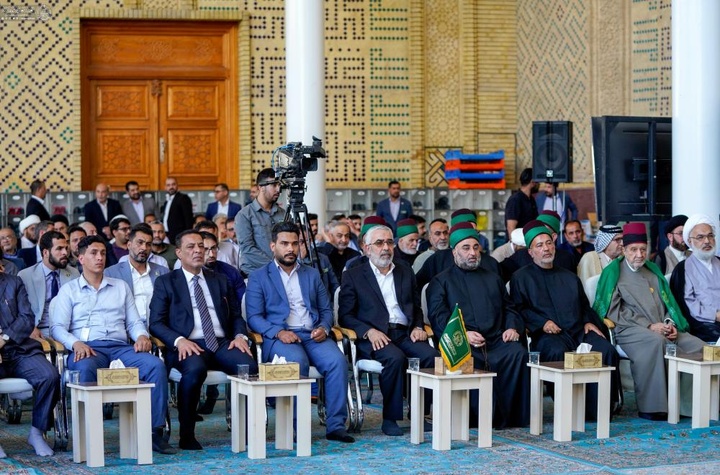 رونمایی از پروژه باب الامام الرضا علیه‌السلام در حرم امیرالمؤمنین