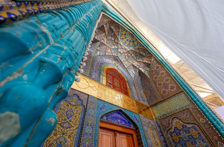 رونمایی از پروژه باب الامام الرضا علیه‌السلام در حرم امیرالمؤمنین