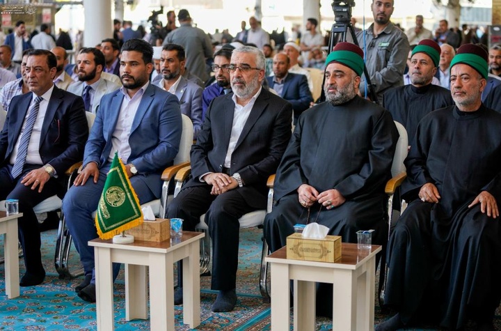 رونمایی از پروژه باب الامام الرضا علیه‌السلام در حرم امیرالمؤمنین