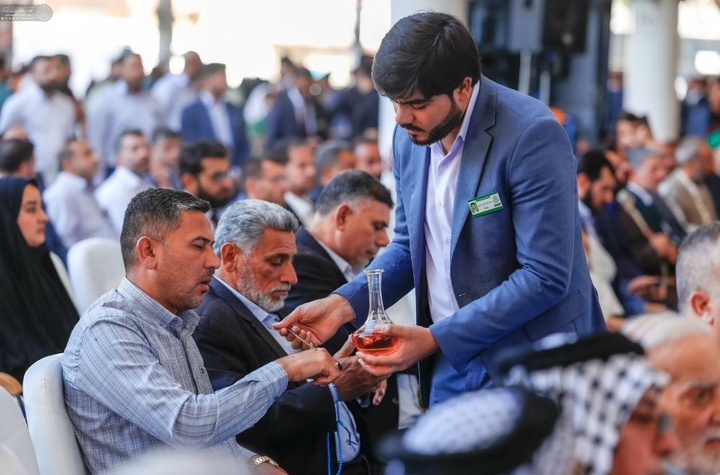 رونمایی از پروژه باب الامام الرضا علیه‌السلام در حرم امیرالمؤمنین