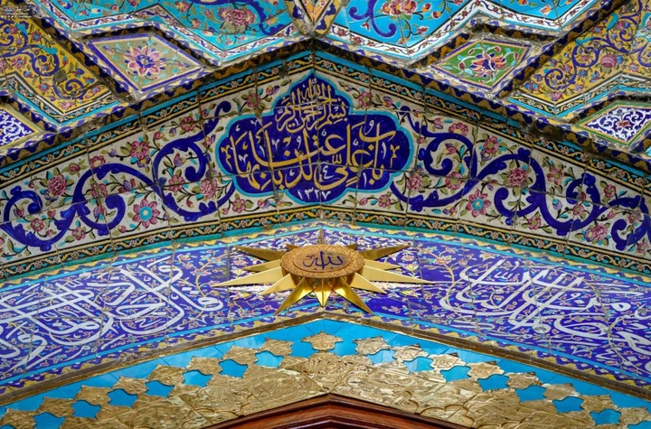 رونمایی از پروژه باب الامام الرضا علیه‌السلام در حرم امیرالمؤمنین