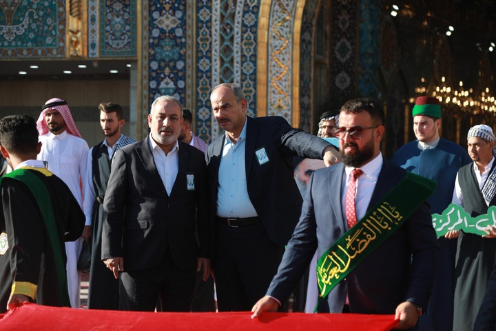 سوگند فارغ التحصیلی سه هزار دانشجوی عراقی در پیشگاه امام حسین و حضرت عباس علیهما‌السلام