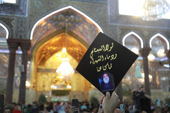 سوگند فارغ التحصیلی سه هزار دانشجوی عراقی در پیشگاه امام حسین و حضرت عباس علیهما‌السلام