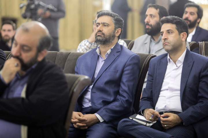دیدار رئیس رسانه ملی، شهردار تهران و معاونین فرهنگی و اجتماعی شهرداری‌های کلانشهرهای کشور با تولیت آستان