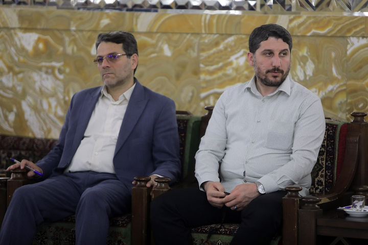 دیدار رئیس رسانه ملی، شهردار تهران و معاونین فرهنگی و اجتماعی شهرداری‌های کلانشهرهای کشور با تولیت آستان