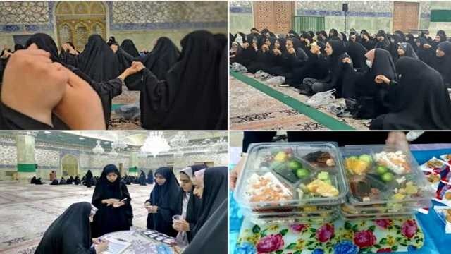برگزاری محفل مشکات الکریمه با حضور بانوی تازه مسلمان آلمانی
