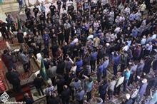 مراسم سوگواری شب شهادت امام صادق علیه السلام در حرم مطهر حضرت احمدبن موسی علیهماالسلام