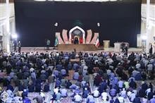 مراسم سوگواری شب شهادت امام صادق علیه السلام در حرم مطهر حضرت احمدبن موسی علیهماالسلام