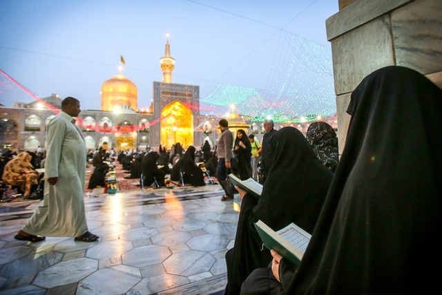سحرگاه دلدادگی بانوان مشهدی