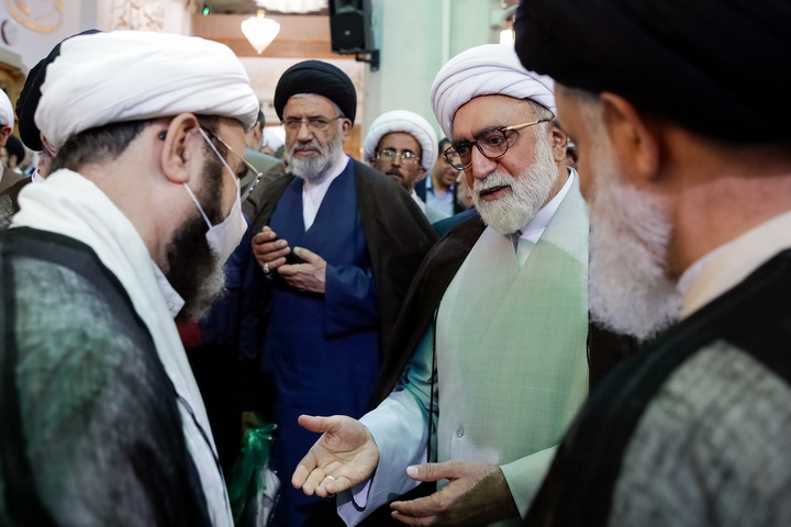 آیین آغاز جشن‌های دهه کرامت در حرم حضرت معصومه سلام الله علیها