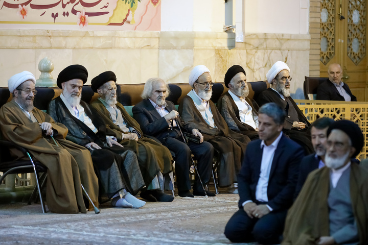 آیین آغاز جشن‌های دهه کرامت در حرم حضرت معصومه سلام الله علیها
