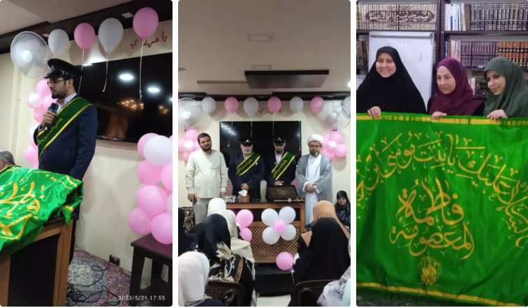 استقبال پرشور مردم دمشق از سفیران کریمه/ پرچم حرم قم بر روی مضجع حضرت رقیه(س) قرار گرفت + تصاویر