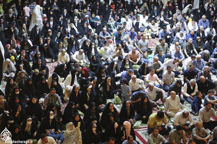 مراسم شب بزرگداشت سیدالسادات الاعاظم در سومین حرم اهل بیت علیهم السلام