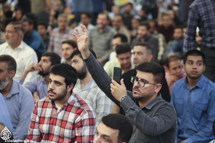 مراسم شب بزرگداشت سیدالسادات الاعاظم در سومین حرم اهل بیت علیهم السلام