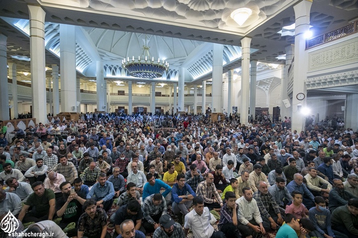 مراسم شب بزرگداشت سیدالسادات الاعاظم در سومین حرم اهل بیت علیهم السلام