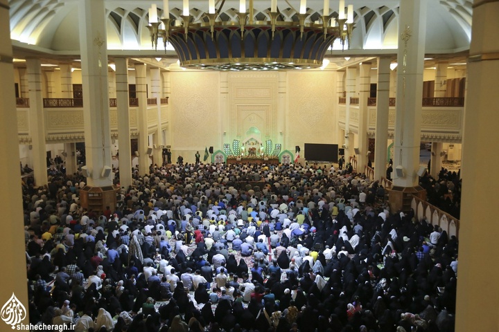 مراسم شب بزرگداشت سیدالسادات الاعاظم در سومین حرم اهل بیت علیهم السلام
