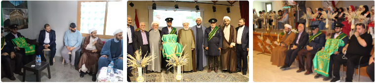 دیدار سفیران کریمه اهلبیت(س) با فرماندهان جبهه مقاومت در لبنان