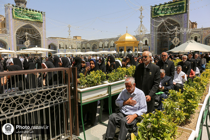 بارگاه منور رضوی برای جانبازان قطع نخاعی آغوش گشود بارگاه منور رضوی برای جانبازان قطع نخاعی آغوش گشود