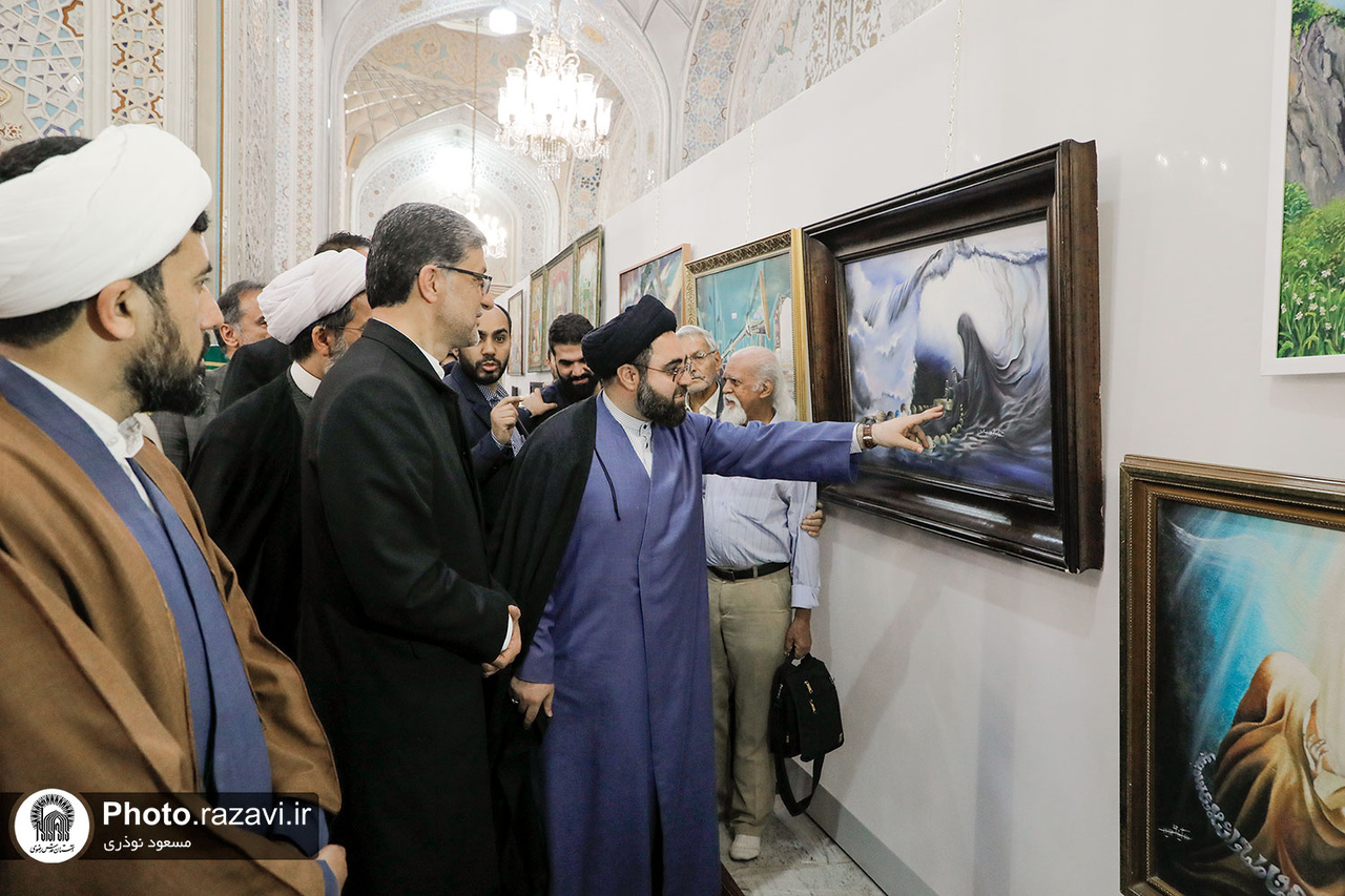 ‘Sanctuary of Velayat’ exhibition attracts Muslim artists