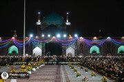 جشن میلاد ثامن الحجج(ع) در حریم کبریایی رضوی برگزار شد