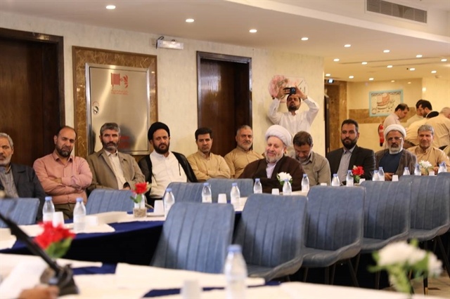 مراسم مولودی شام میلاد امام هشتم در ستاد مدینه منوره برگزار شد