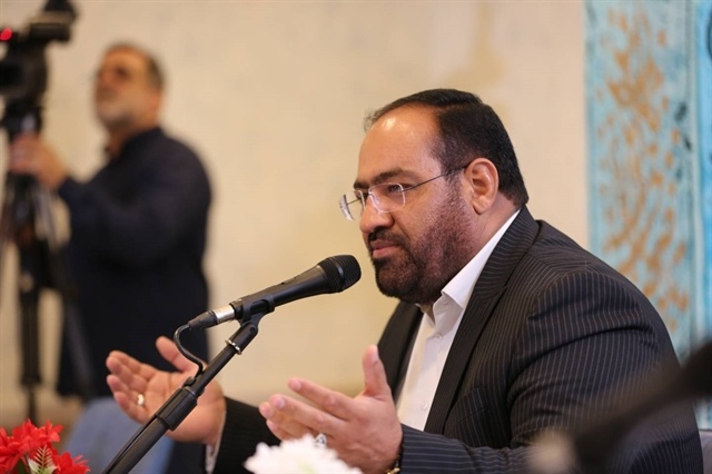 مراسم مولودی شام میلاد امام هشتم در ستاد مدینه منوره برگزار شد